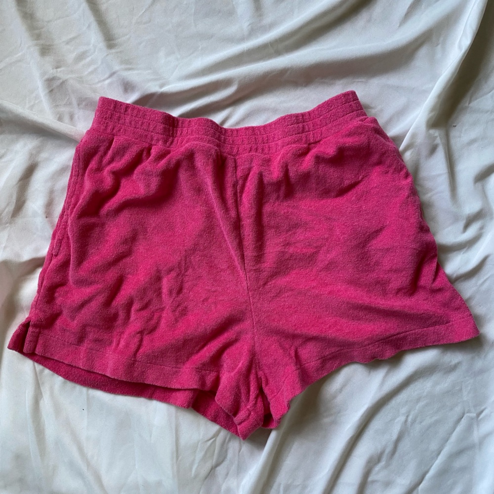 Wsly soft Terry cloth shorts size m